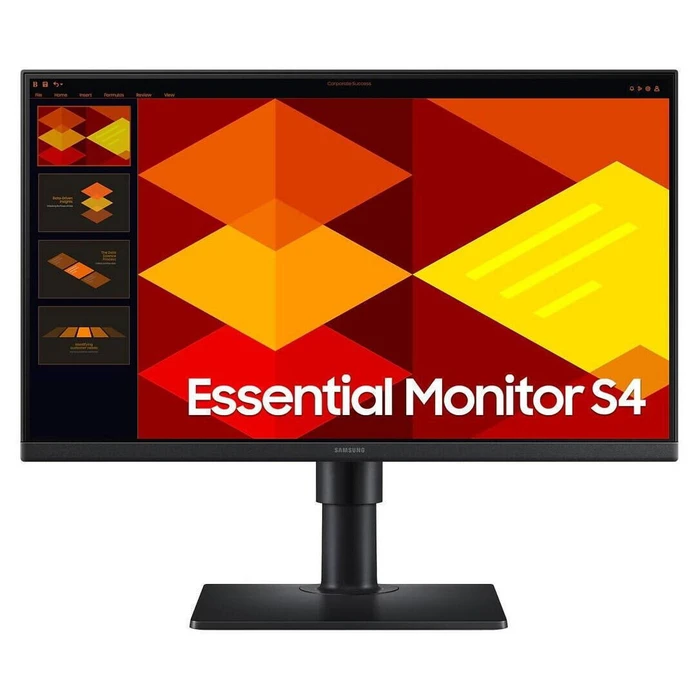 Samsung Οθόνες Υπολογιστή Essential Monitor S4 S40GD 22 Inch Full HD IPS 100Hz LS22D400GAUXEN