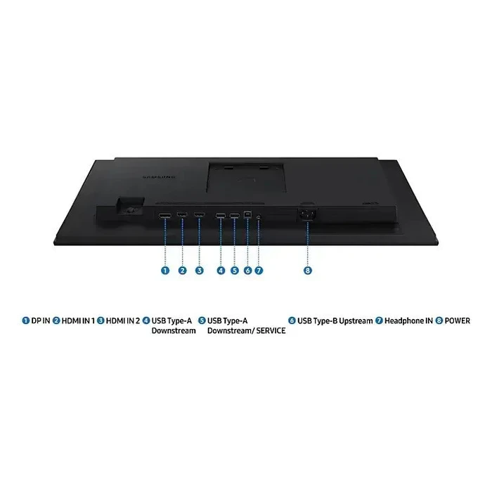 Samsung Οθόνες Υπολογιστή Essential Monitor S4 S40GD 22 Inch Full HD IPS 100Hz LS22D400GAUXEN