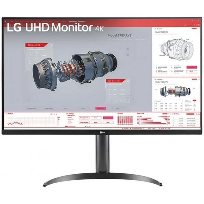 Οθόνη LG 32BR55UK-B 31,5" 4K UHD (3840x2160) VA, USB‑C 65W, HDR10