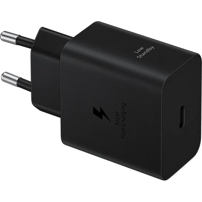 Samsung Φορτιστής Χωρίς Καλώδιο με Θύρα USB-C 45W Power Delivery / Quick Charge 2.0 Μαύρος (EP-T4511NBEGEU)