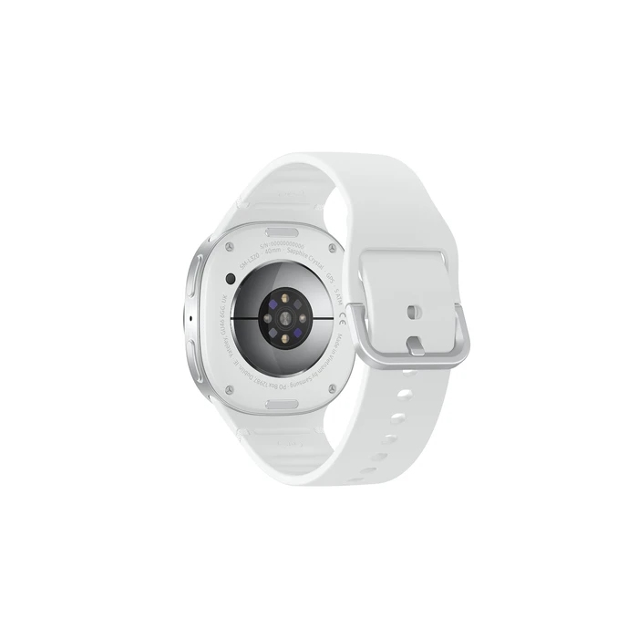 Samsung Galaxy Watch8 Aluminium 40mm Αδιάβροχο με Παλμογράφο (Ασημί)