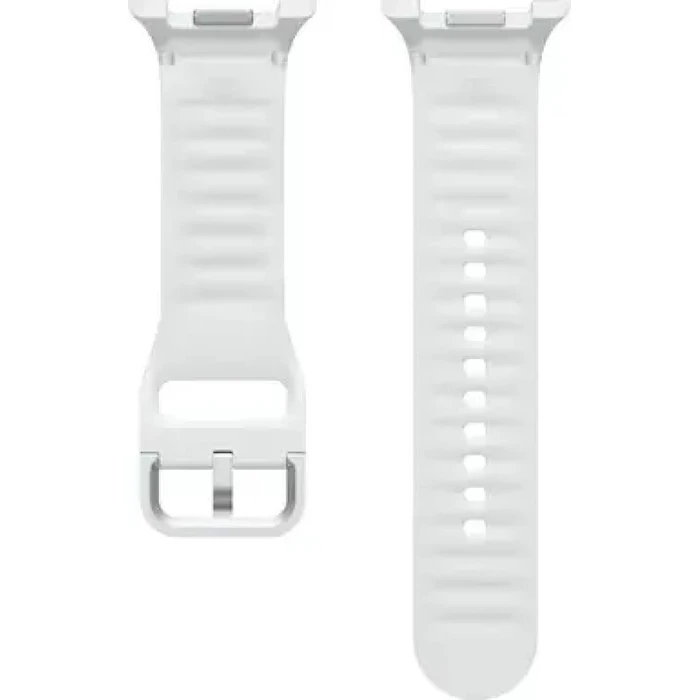 Samsung Sport Band (M/L) Λουράκι Σιλικόνης Λευκό (Galaxy Watch 8 / 8 Classic / 9) ET-SNL33LWEGEU
