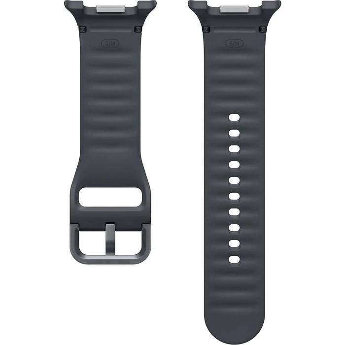 Samsung Sport Band (S/M) Dark Gray - Sport Replacement Band for Samsung Galaxy Watch8 / Watch8 Classic