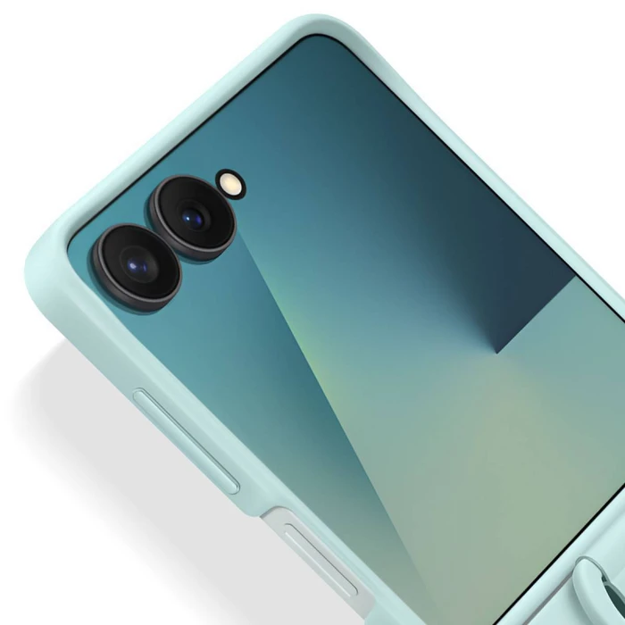 Samsung Back Cover Σιλικόνης Μπλε (Galaxy Z Flip7) EF-PF766TNEGWW