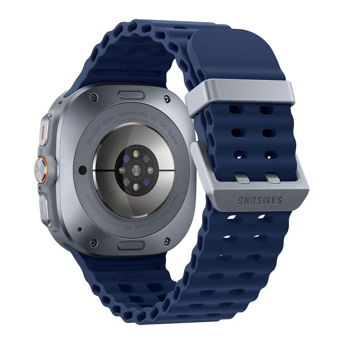 Samsung Galaxy Watch Ultra (2025) Titanium 47mm Αδιάβροχο με eSIM και Παλμογράφο (Μπλε)