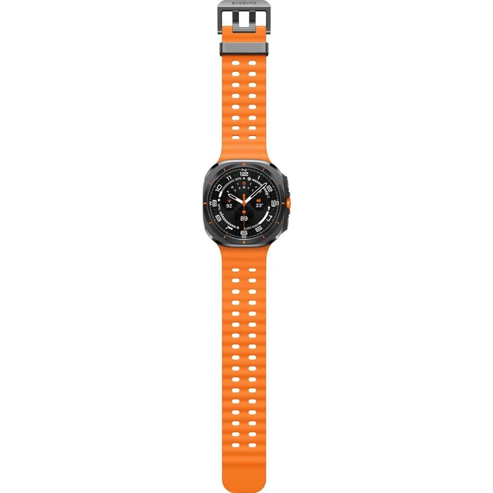 Samsung Galaxy Watch Ultra (2025) Titanium 47mm Αδιάβροχο με eSIM και Παλμογράφο (Γκρι)