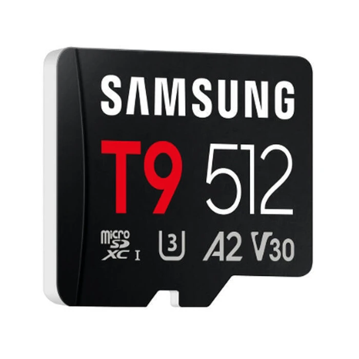 Samsung microSDXC T9 512GB (MB-MH512T/WW) V30 U3 A2