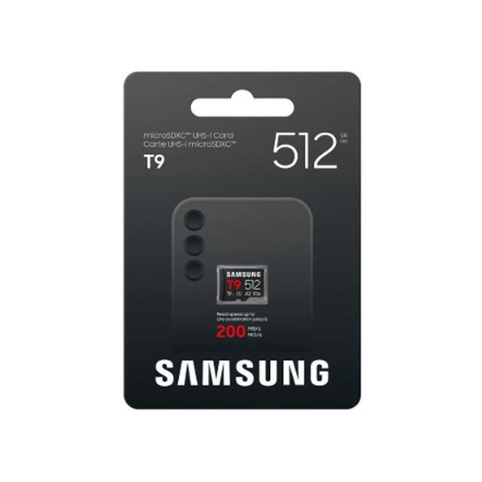 Samsung microSDXC T9 512GB (MB-MH512T/WW) V30 U3 A2