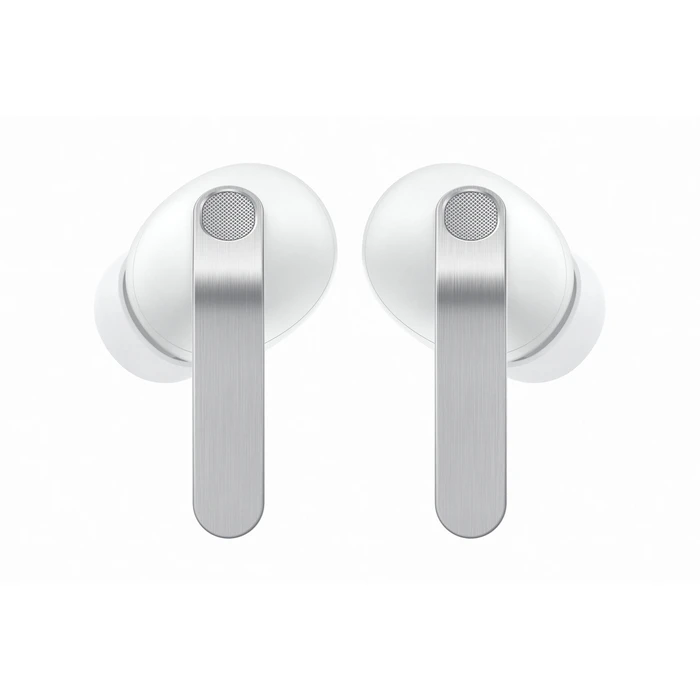 Samsung Galaxy Buds4 Pro Bluetooth Handsfree Ακουστικά με Αντοχή στον Ιδρώτα και Θήκη Φόρτισης Λευκά