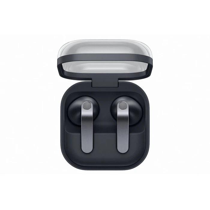 Samsung Galaxy Buds4 Bluetooth Handsfree Ακουστικά με Αντοχή στον Ιδρώτα και Θήκη Φόρτισης Μαύρα