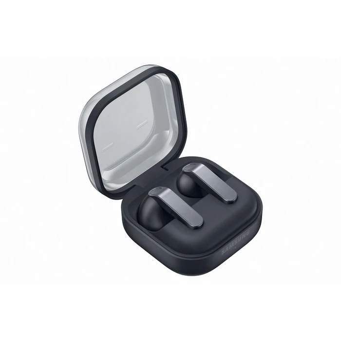Samsung Galaxy Buds4 Bluetooth Handsfree Ακουστικά με Αντοχή στον Ιδρώτα και Θήκη Φόρτισης Μαύρα
