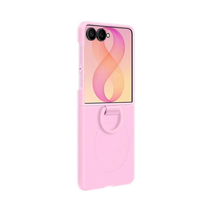 Samsung Θήκη Σιλικόνης με Μαγνητικό Δαχτυλίδι για Galaxy Z Flip8 (Violet)