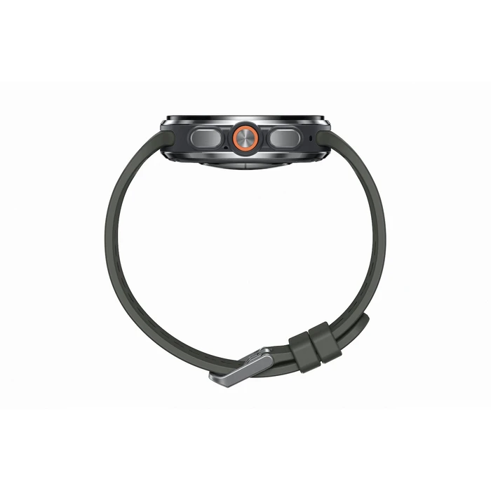 Samsung Galaxy Watch Ultra 2 Titanium 47mm Αδιάβροχο με eSIM και Παλμογράφο (Titanium Silver)