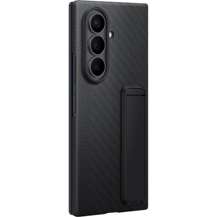 Samsung Carbon Standing Back Cover Πλαστικό Μαύρο (Galaxy Z Fold8 Ultra) EF-XF976SBEGWW