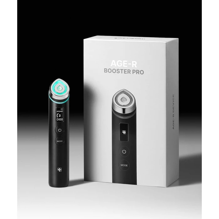 Medicube AGE-R Booster Pro Black (Face Phototherapy / Beauty Booster Device)