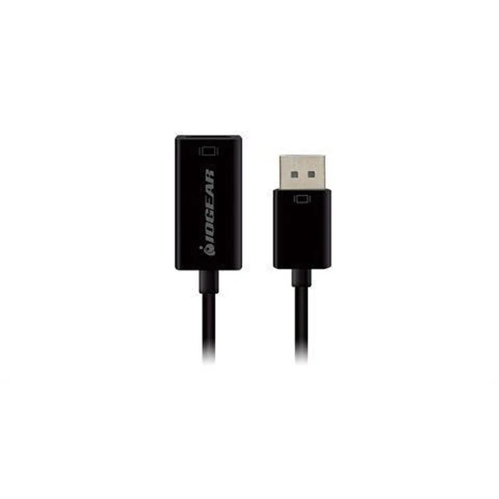 IOGEAR DisplayPort (male) to HDMI (female) Adapter 0.15 m - GDPHD4KA - Black