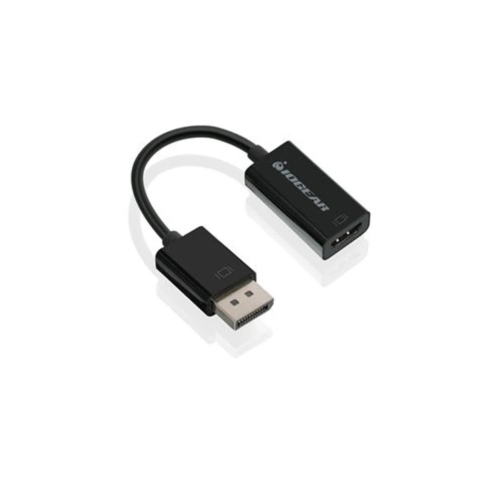 IOGEAR DisplayPort (male) to HDMI (female) Adapter 0.15 m - GDPHD4KA - Black