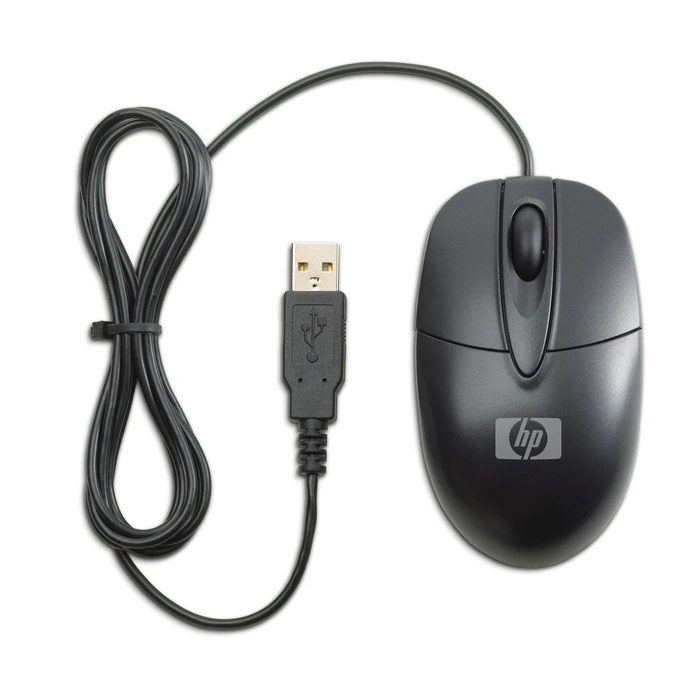 HP Travel Wired Mouse Black