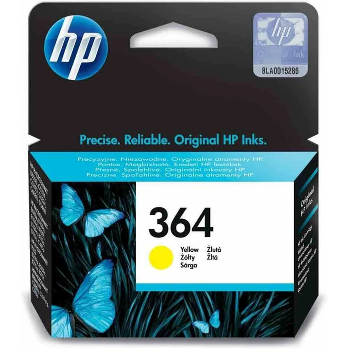 HP 364 Genuine Ink Cartridge Yellow (CB320EE)