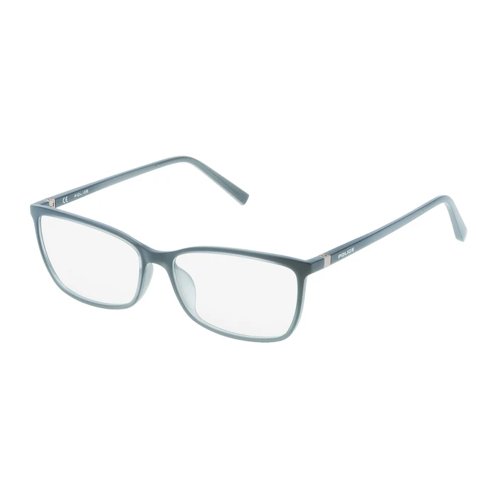 Police Women's Metal Cat-Eye Glasses Frame Green VPL196M 093I