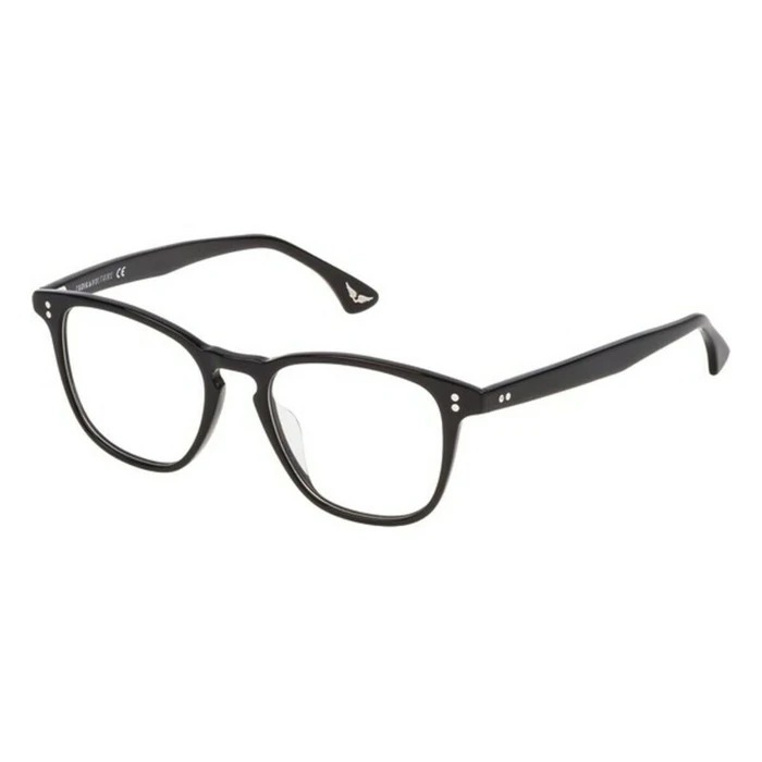 Zadig & Voltaire Men's Glasses Frame Acetate Black VZV080 48/18/145