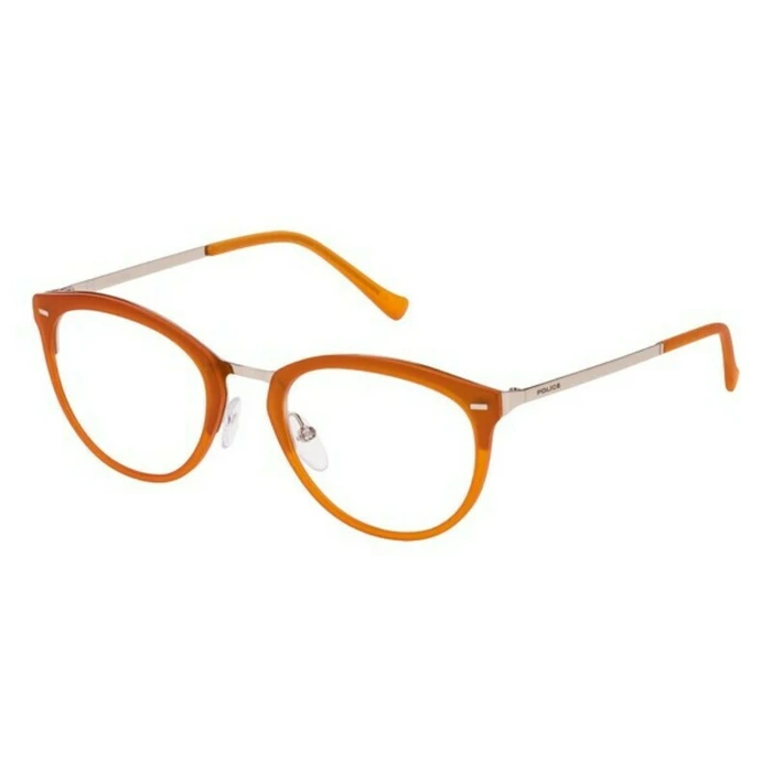 Γυαλιά οράσεως Police VPL283 0579 γυναικεία Cat Eye 50/21/135 Shiny Full Palladium
