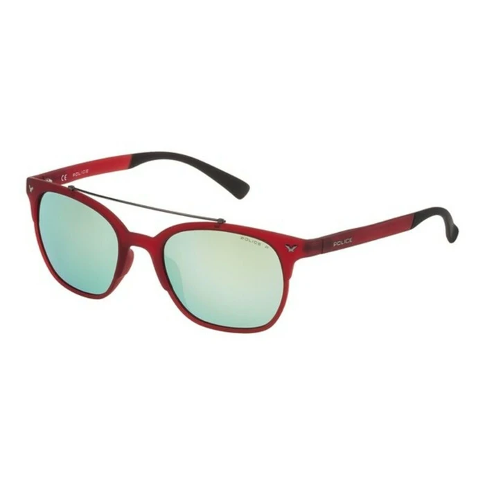 Police Game 14 Men's Sunglasses Red Frame SK046516F5V