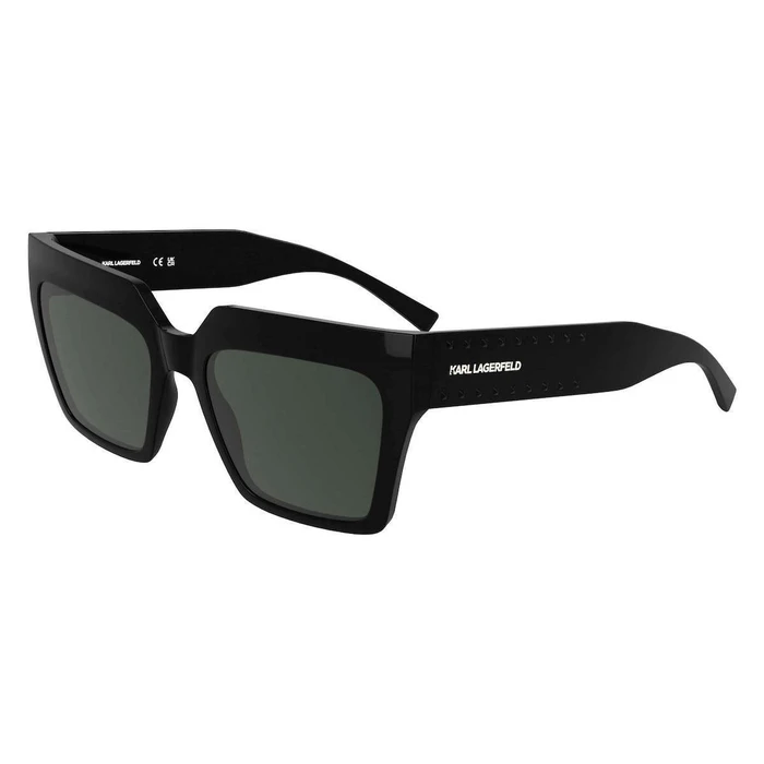 Karl Lagerfeld Women's Sunglasses KL6181S-001 Black Frame with Black Mirrored Lens UV400 (55/19/140)