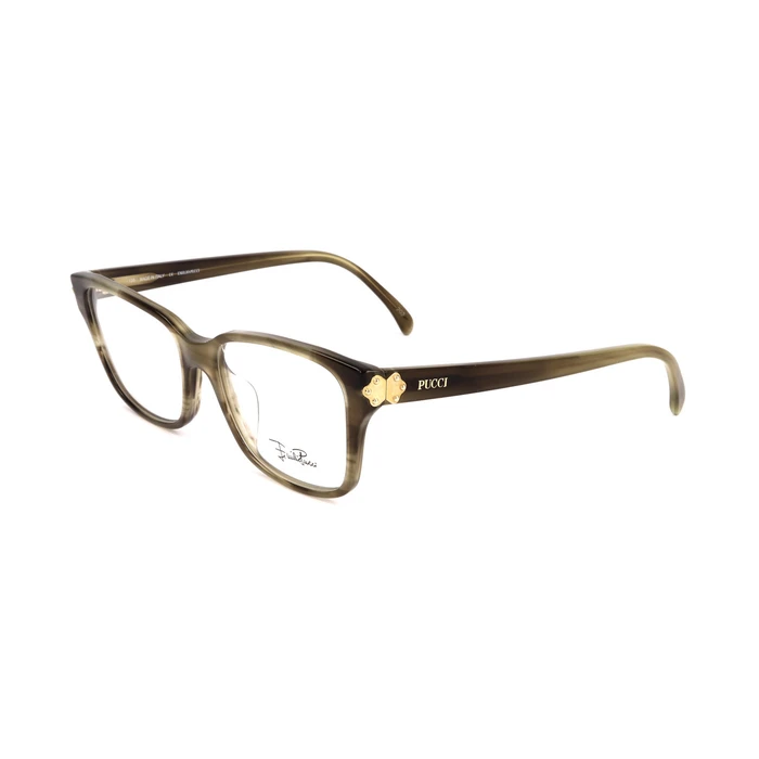 Emilio Pucci Women's Brown Acetate Eyeglass Frame EP2678-306