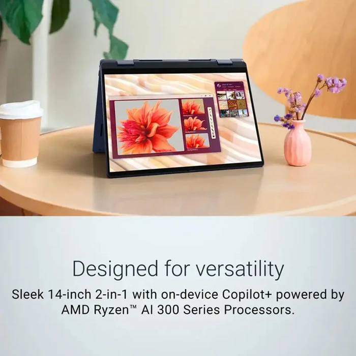 Dell Laptops 14 Plus Ryzen AI 7 350 14 Touch 16GB 1TB Win11 Midnight Blue