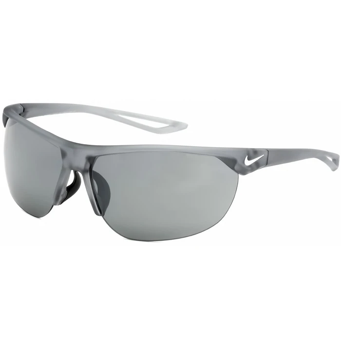 Nike Cross Trainer Unisex Sunglasses – Grey Acetate Frame with Silver Mirror Lens EV0937-010