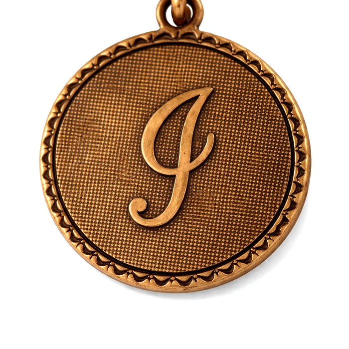 Women's Gold-Tone Bracelet Alex and Ani - Metal, Golden, Letter 'I' Charm, Adjustable 19-25 cm (SKU A08EB91IG)