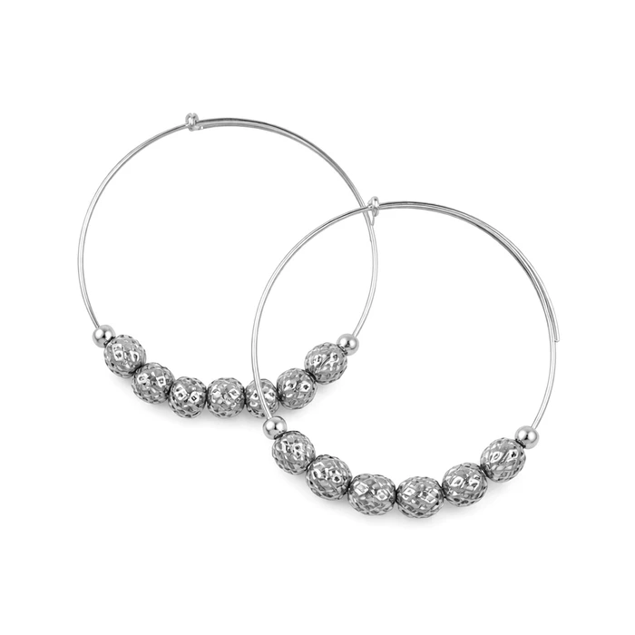 Alex and Ani Earrings A10EH026RS Euphrates Slopes - Golden