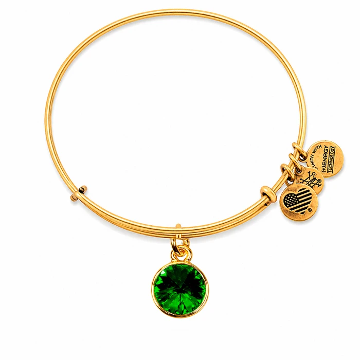 Women's Bracelet Alex and Ani A12EB244RG – Green Adjustable (19-25 cm)