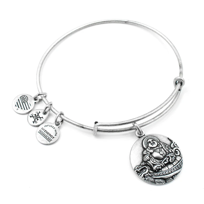 Alex and Ani Women's Smiling Buddha Bracelet 20 cm (A16EBLBRS)