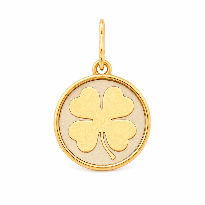Alex and Ani Charm Επιχρυσωμένο CS15C19 - Charm Τριφύλλι 1,5 cm
