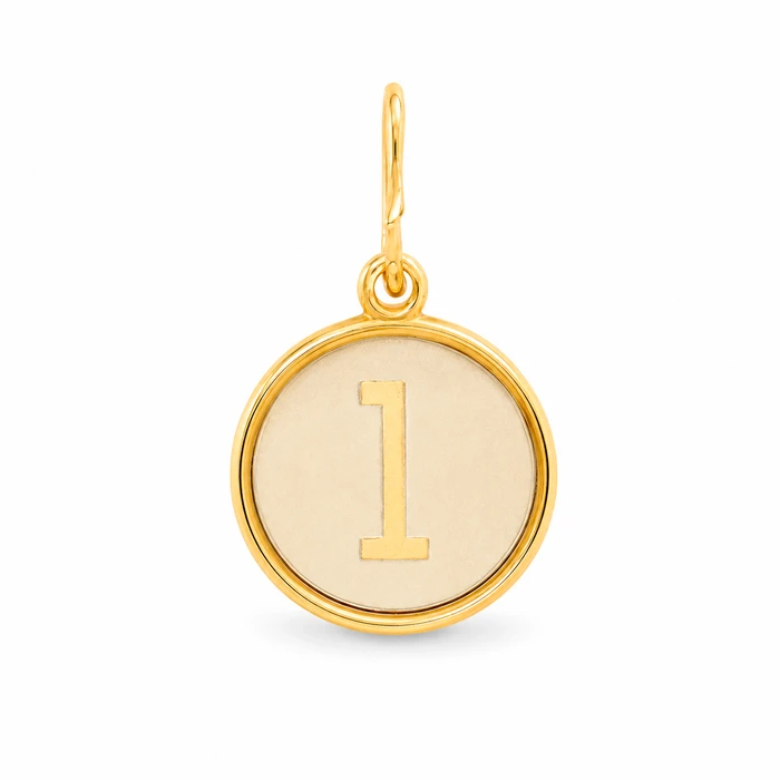 Alex and Ani Μονόγραμμα Επιχρυσωμένο Charm - Γράμμα L