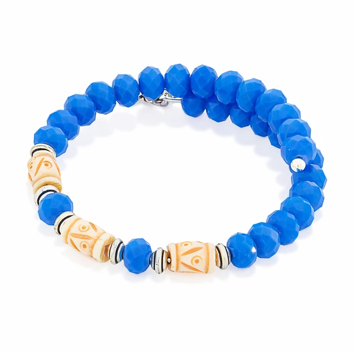Women's Bracelet Alex and Ani 20 cm - Electra Blue Resin