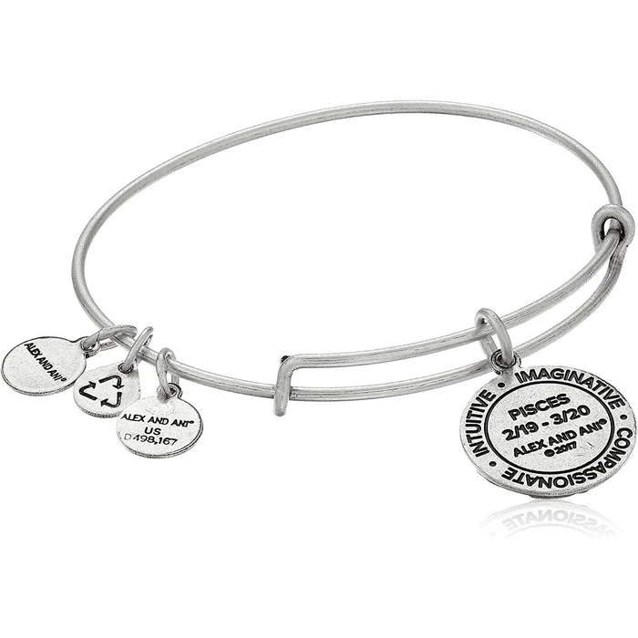 Γυναικείο Βραχιόλι Alex and Ani από ορείχαλκο 17,5 cm (A16EB56RS)