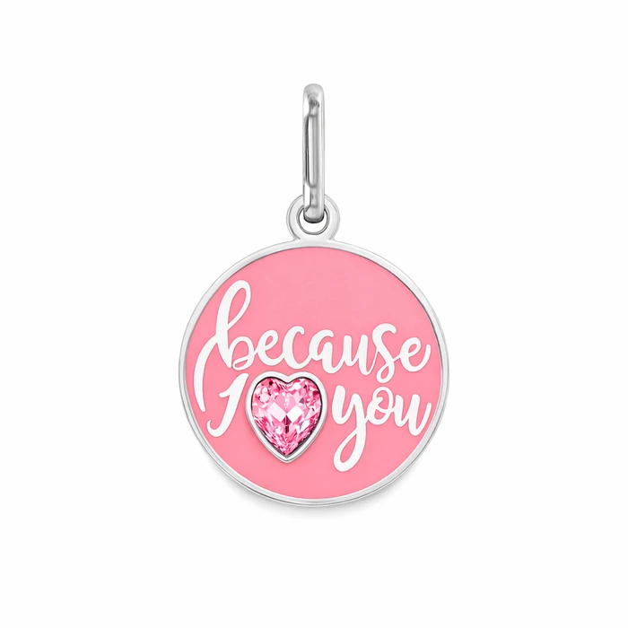 Charm Ροζ Alex and Ani CS17C01SS