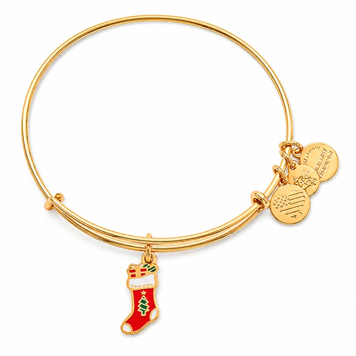 Γυναικείο Επιχρυσωμένο Βραχιόλι 20 cm - Alex and Ani (A17EBHOL03SG)