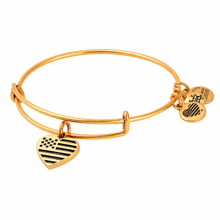 Women's Gold-Plated Bracelet 20cm A18EBFLRG - Alex and Ani