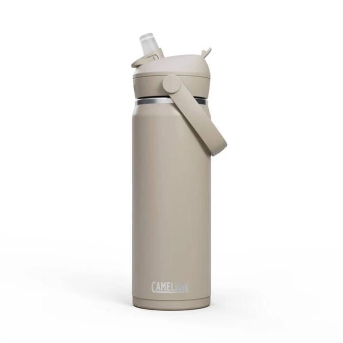 CamelBak Stainless Steel Bottle / Thermos 750 ml Beige with Straw (Model C2856/303075/UNI, SKU AGDCMLTKT0064)