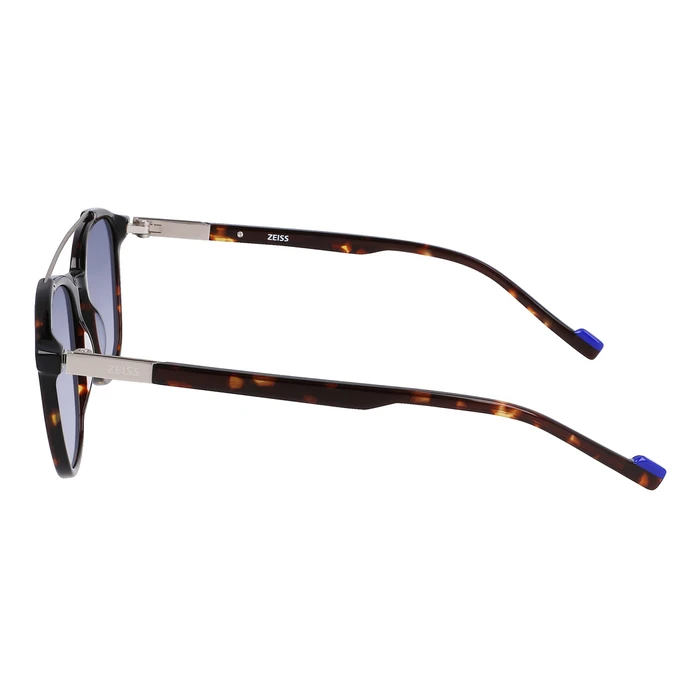 ZEISS Men's Sunglasses ZS22518S-240 – Brown lenses, Brown acetate frame, 52/20/145 mm