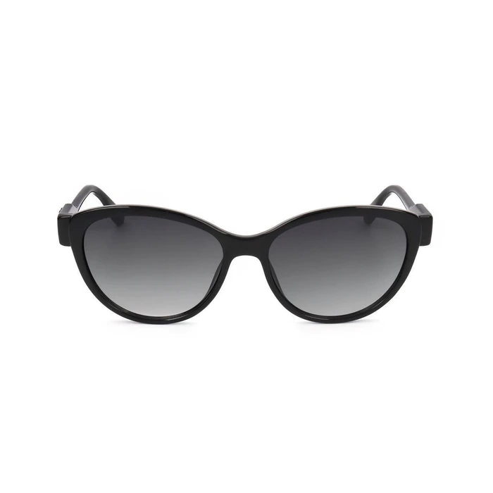 Karl Lagerfeld Women's Sunglasses KL6099S-001 — Black Acetate Frame, Black Gradient Polycarbonate Lens, 54/15/140 mm