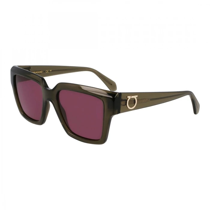 Γυναικεία Γυαλιά Ηλίου Salvatore Ferragamo SF2014S-320 Καφέ Σκελετός Καφέ Φακοί