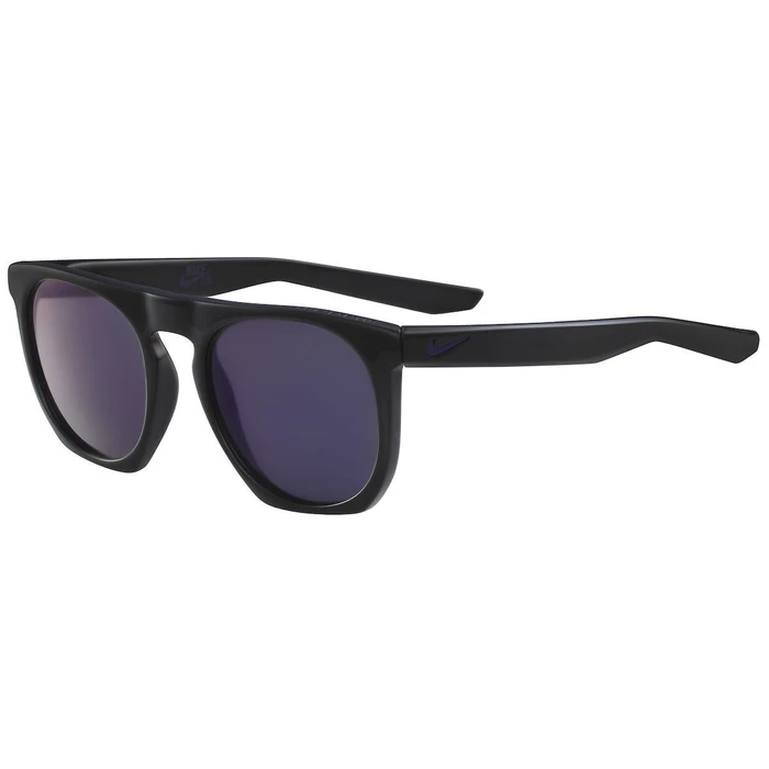 Nike Men's Sunglasses FLATSPOTMEV10 — Black Frame, Grey Lenses, Category 3