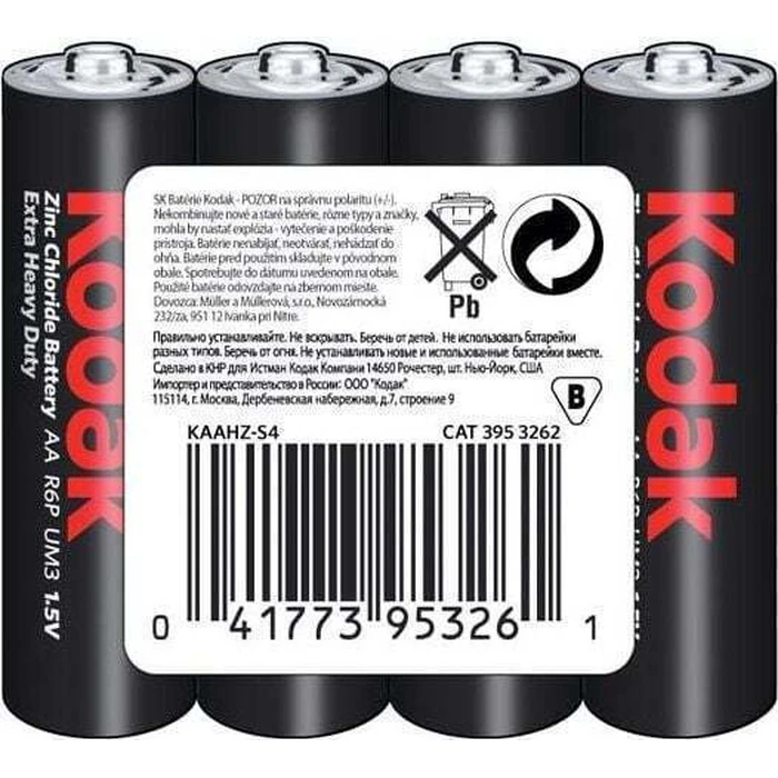 Batteries Kodak Simple R6 Nylon AA 4pcs