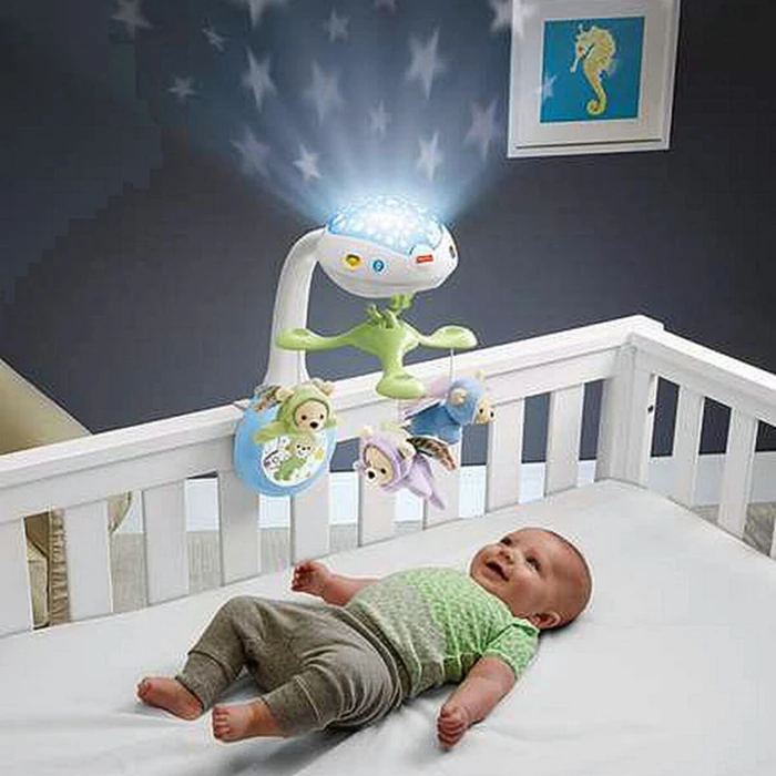 Fisher Price Butterfly Dreams 3 in 1 Projection Mobile