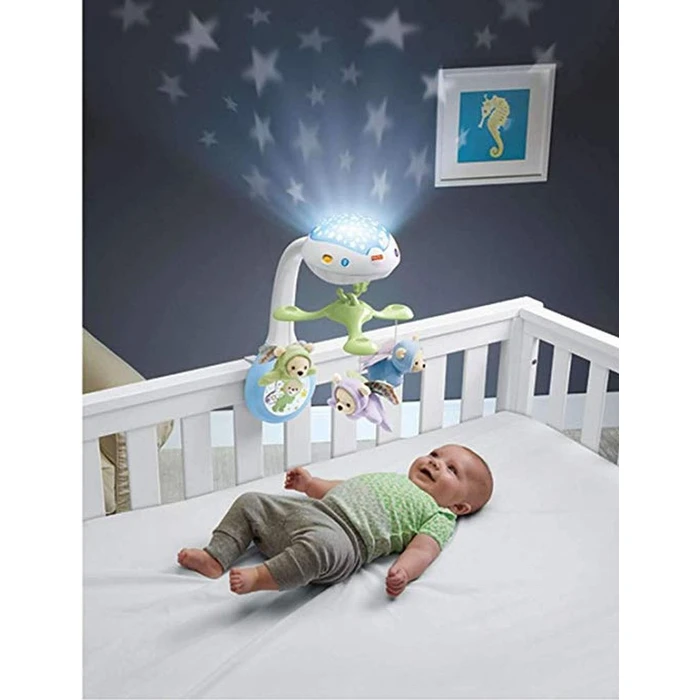 Fisher Price Butterfly Dreams 3 in 1 Projection Mobile